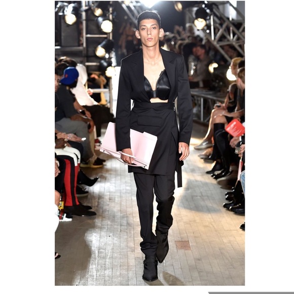 New! Rare HELMUT LANG Runway Leather Bra Bag - Picture 4 of 16